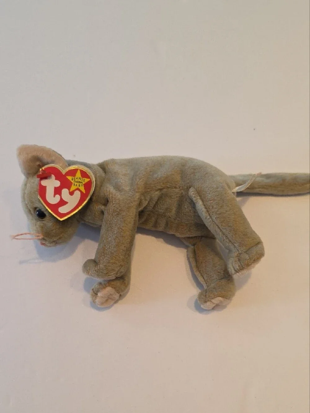 Ty Beanie Babies Lot 5 Vintage 1996-1999 Scat Loosy Gobbles Stinger Bear 90s Kid